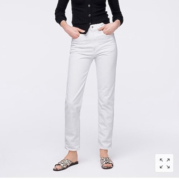 J. Crew x Point Sur Rigid straight leg jeans white AM240 26 - Picture 1 of 6